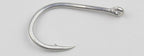 Iseni Hooks, Carbon Steel Barbed Eyed Hook, 50-Pack – product photo