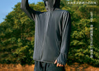 Men's UPF 50+ Hooded Sun Shirt, Quick-Dry Fishing Shirt – product photo