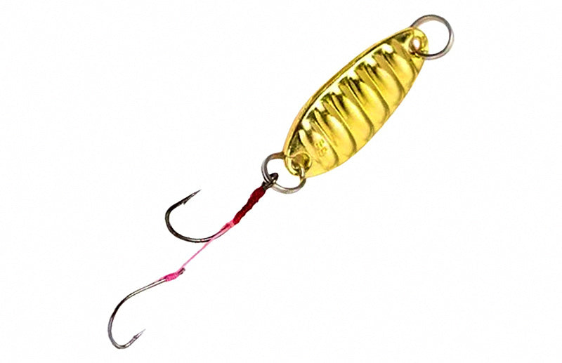 Double Hook Spoon Lure, 3.5–7 g (0.12–0.25 oz), Gold/Silver – product photo