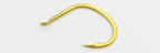 Barbed Short Shank Hooks, Gold, 50 Pack – product photo