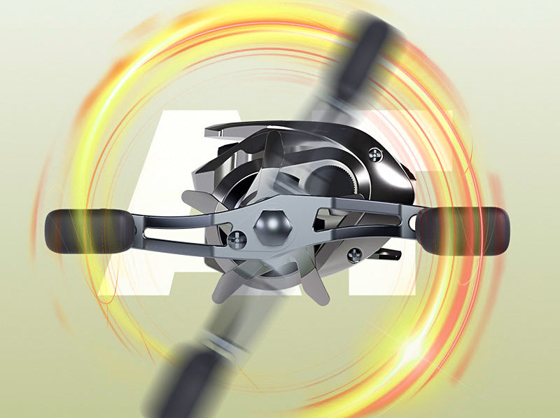 Baitcasting Reel, 7.2:1 Round Low Profile, 221 g (7.8 oz) – product photo