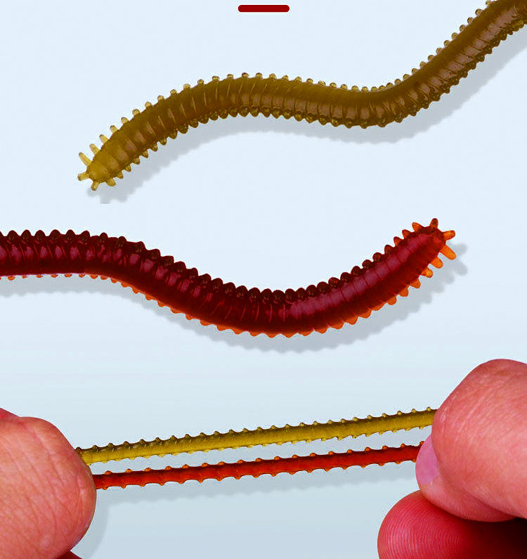 Soft Sea Worm Lure, Sandworm Style, 20 or 40 Pack – product photo