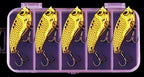 Metal VIB Blade Bait 5-Pack, 5–15 g (0.18–0.53 oz) – product photo