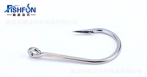 Stainless Steel Shark & Tuna Hook, Sizes 5/0–10/0 – product photo