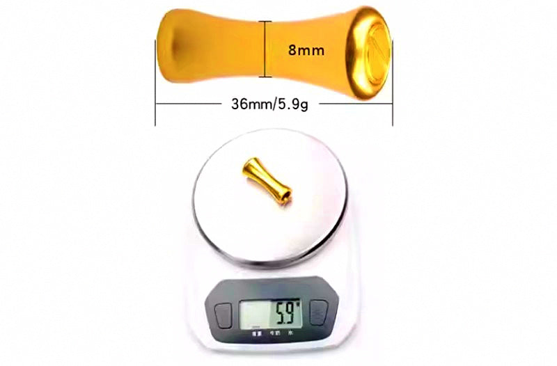 Aluminum Alloy Reel Handle Knob, Lightweight DIY Upgrade – product photo