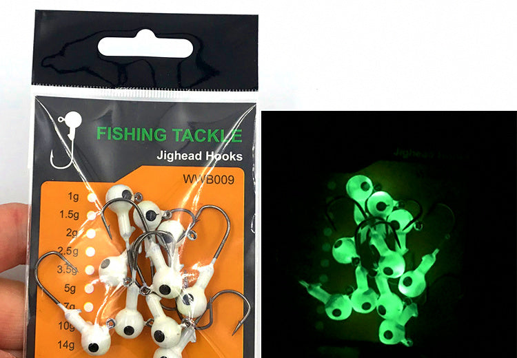 Lead Jig Head Hooks for Soft Baits, 2–20 g (0.07–0.7 oz) – product photo