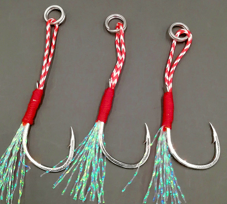 Iseni Style Barbed Hooks, High Carbon Steel, Sizes 10–20, 5 Pack – product photo