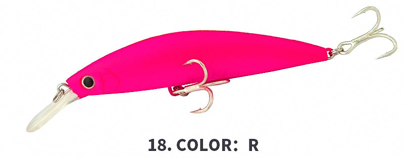 Sinking Minnow Hard Bait, 90 mm (3.5 in), 30 g (1.1 oz) – product photo