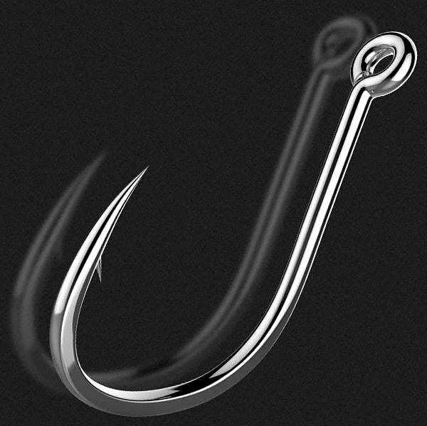 Iseama Eyed Barbed Hook Assortment, Sizes 3–12 – product photo