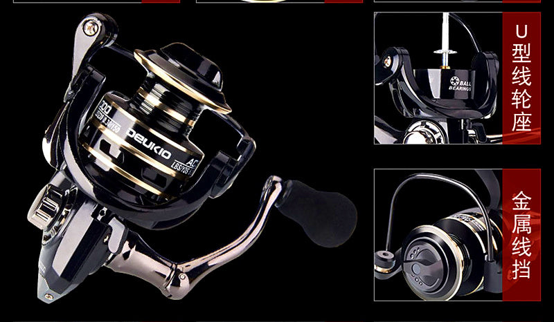 AC Series Spinning Reel, Sizes 2000-7000, Metal Handle – product photo