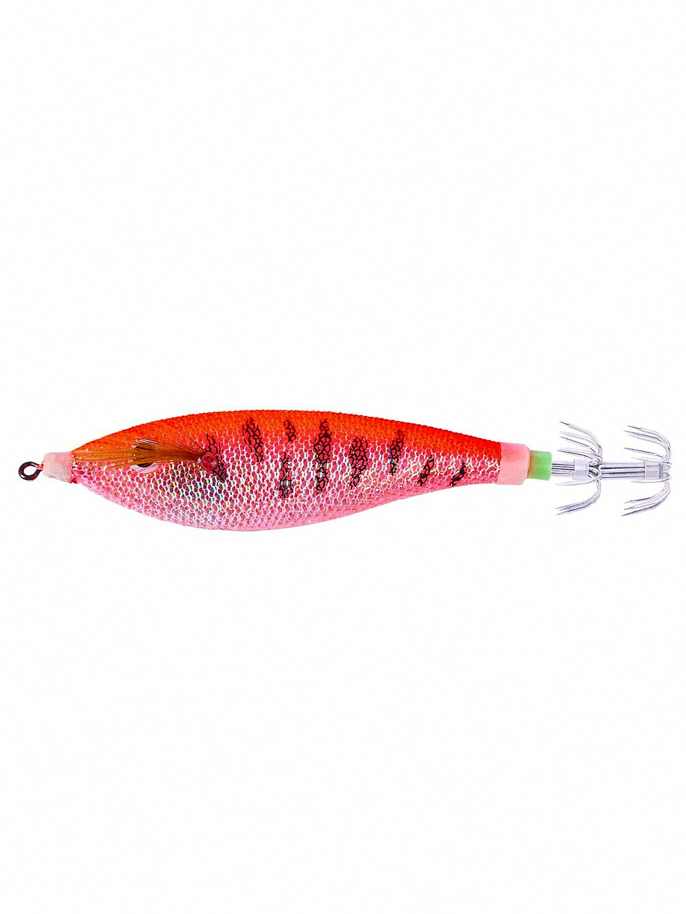 Glow Wood Shrimp Squid Jig, 11 cm (4.3 in), 13 g (0.46 oz) – product photo