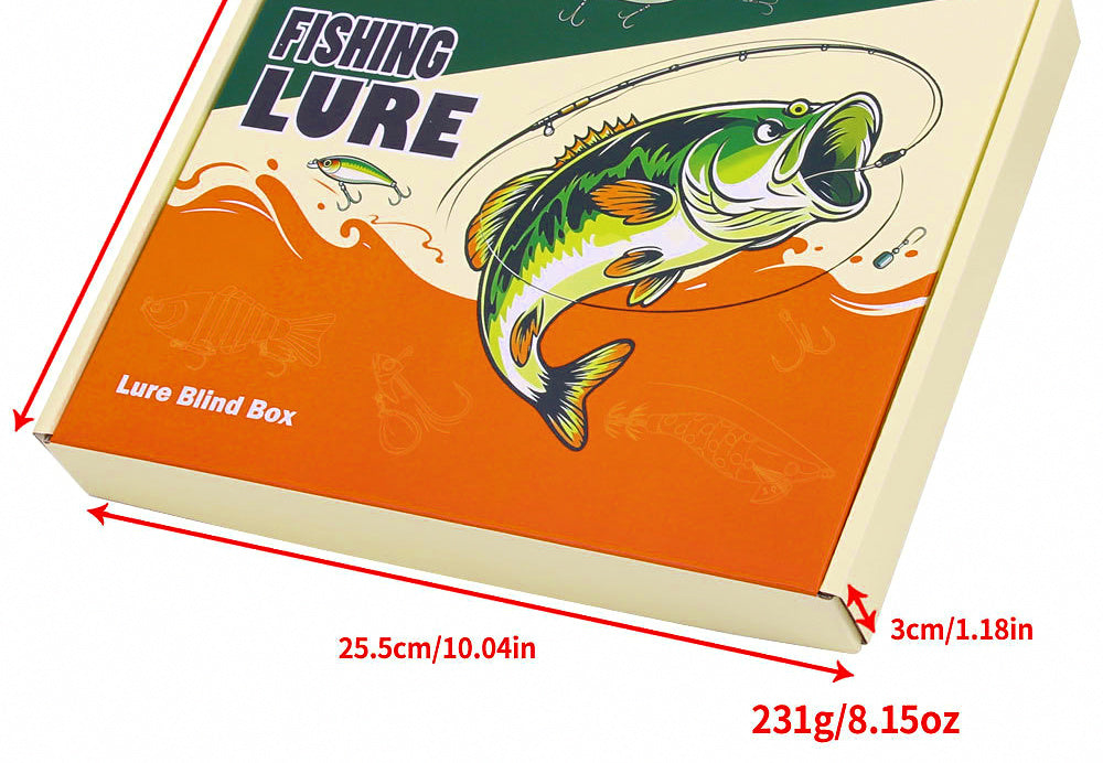 Fishing Lure Assortment Gift Box Set, 18 or 24 Piece – product photo