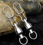 304 Stainless Ball Bearing Swivel, Snap or Figure-8 Ring – product photo