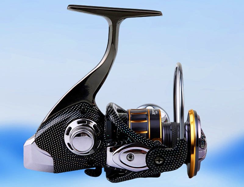Full Metal Spinning Reel, 9 Bearings, 5.2:1, Sizes 2000–7000 – product photo