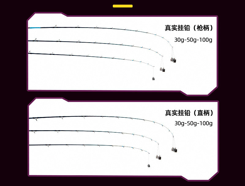 Carbon Boat Rod for Cuttlefish, 1.8 m (5.9 ft), 2-Piece – product photo