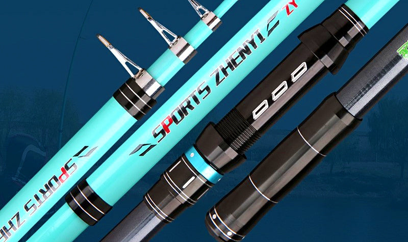 Telescopic Carbon Surf Casting Rod, 2.1–4.5 m (6.9–14.8 ft) – product photo