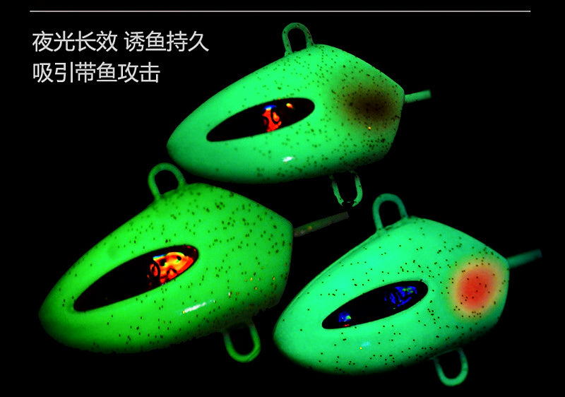 Glow Cutlassfish Jig, 150–300 g (5.3–10.6 oz), Double or Triple Hook – product photo