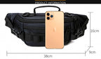 Waterproof Fishing Sling Bag / Waist Pack, Multi-Pocket – product photo