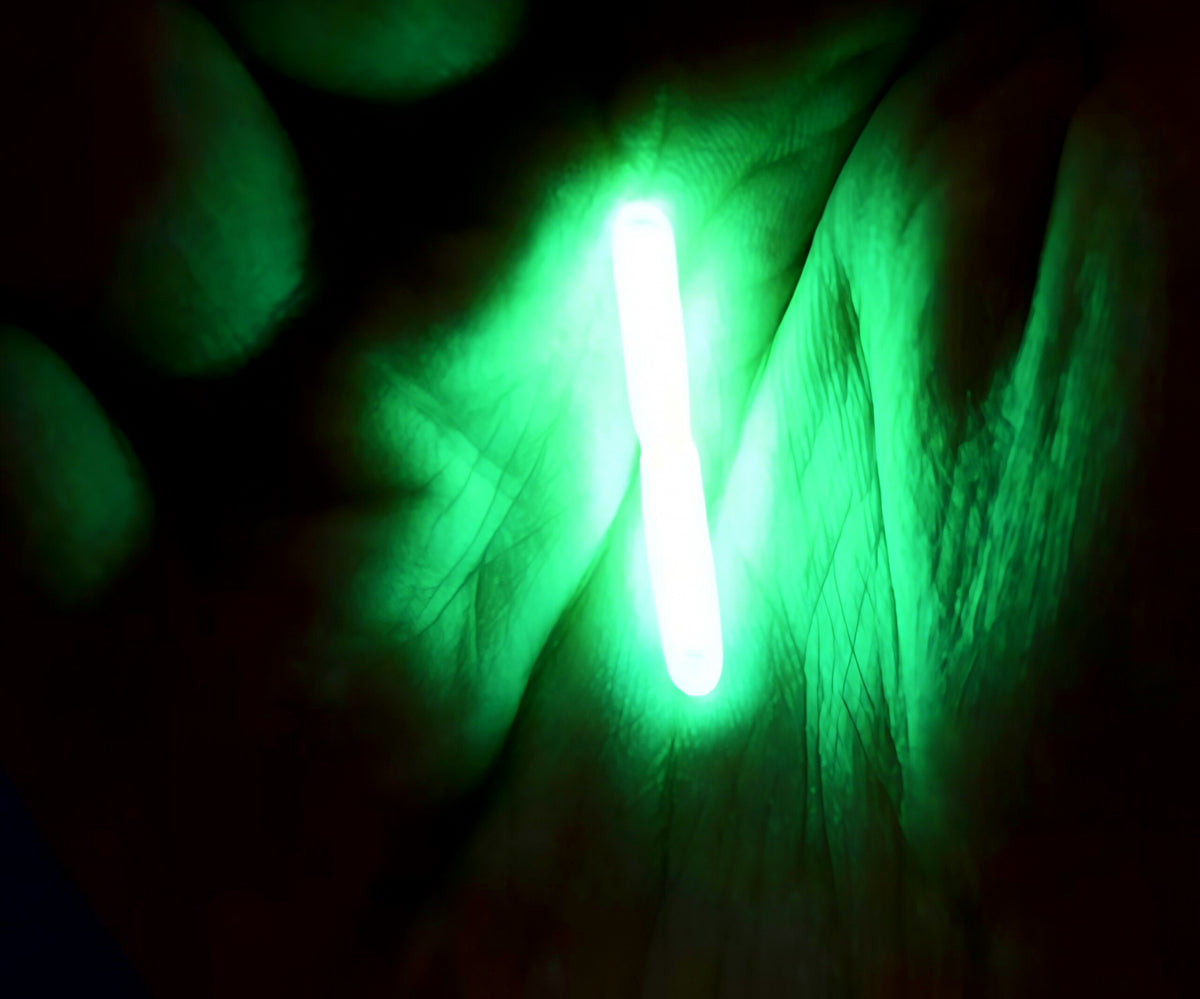 Fishing Glow Sticks, 45 mm, 50-Pack, Multiple Diameters – product photo