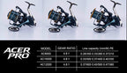 Full Metal Spinning Reel, Long Cast, 21 Bearings, 8000–12000 – product photo