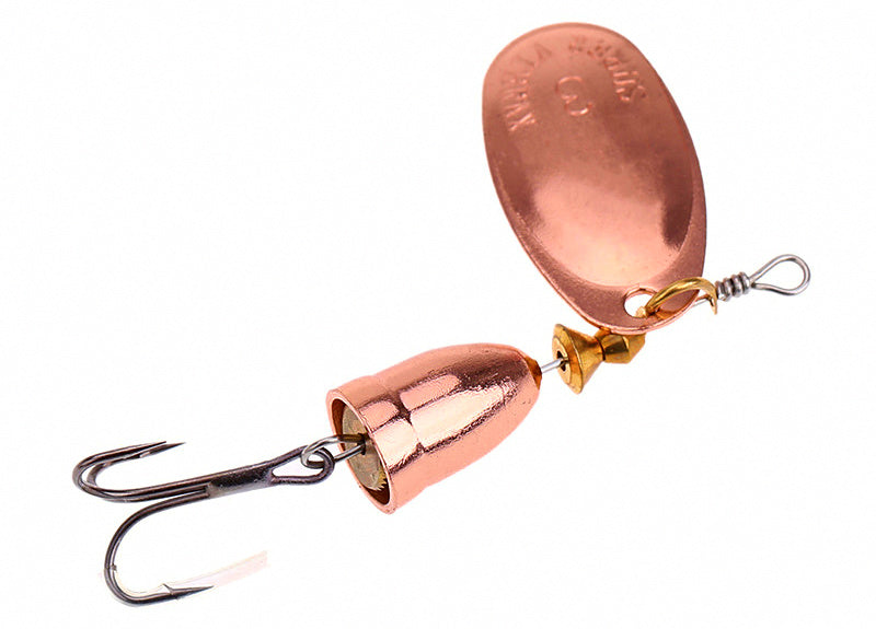 Spinning Spoon Lure with Treble Hook, 4–19 g (0.14–0.67 oz) – product photo
