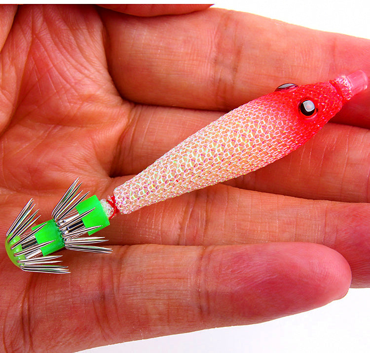 Soft Shrimp Squid Lure, 5 cm (2 in) or 7 cm (2.8 in), 5-Pack – product photo