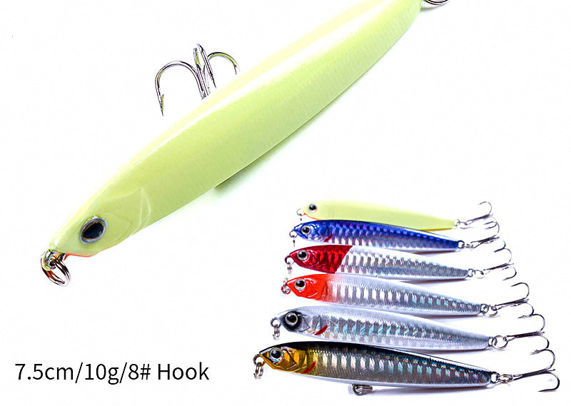 Topwater Pencil Lure, Walk-the-Dog Hard Bait – product photo