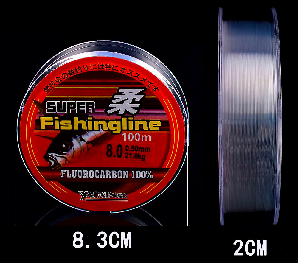 Nylon Monofilament Fishing Line, 100–500 m (109–547 yd) – product photo