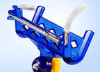 Stainless Steel Rod Holder, Self-Locking Ground Spike, Blue – product photo