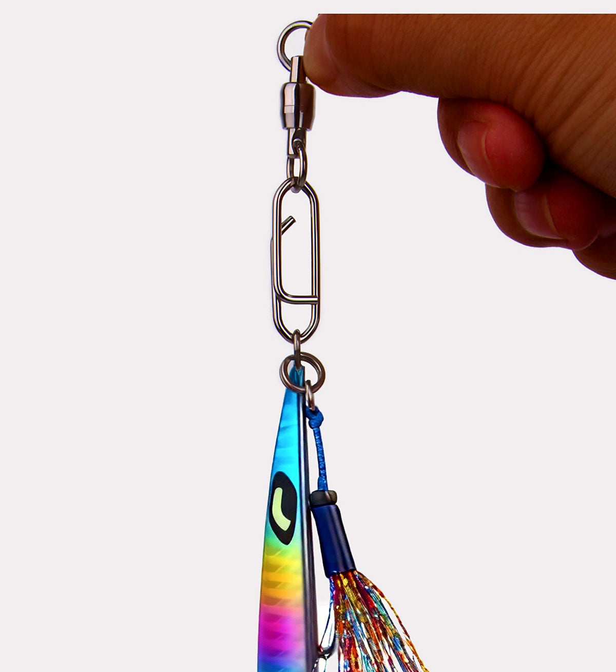 Stainless Steel Lure Snaps, Sizes #1–#5, 50/100 Pack – product photo