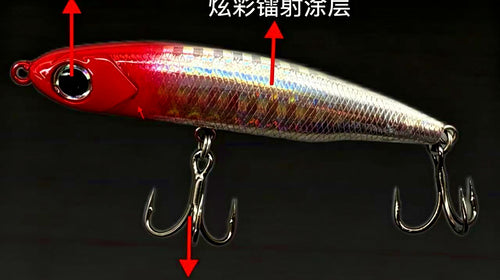 Sinking Pencil Lure, 3.5–12 g (0.12–0.42 oz), Scale Finish – product photo