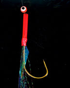 Mackerel Hook Rig with Anti-Bite Line, Luminous Eyes, 6-Piece – product photo