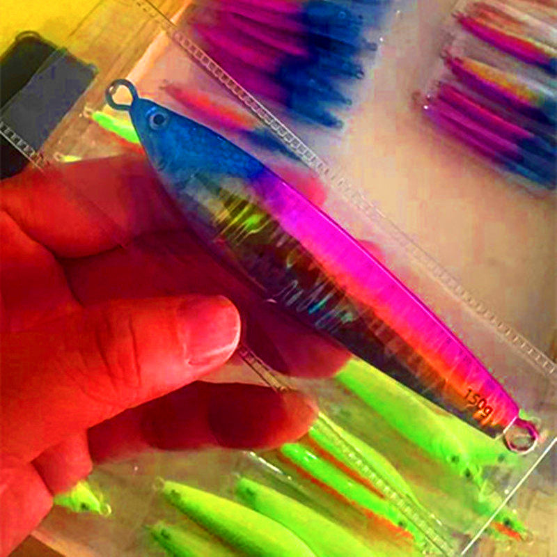 Cod Flat Metal Jig, Glow, 150–200 g (5.3–7.1 oz) – product photo