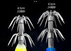 Glow Squid Jig with Rattle, Horizontal Shrimp, 8.5–9.5 cm – product photo