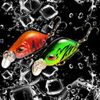 Micro Slow-Sinking Minnow Lure with Treble Hooks – product photo