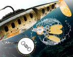 Jointed T-Tail Soft Swimbait, 6–13 cm (2.4–5.1 in) – product photo