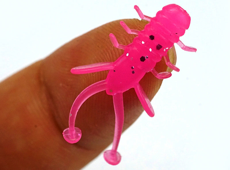 Double Tail Soft Plastic Lure Set, 30 Pcs, Floating – product photo