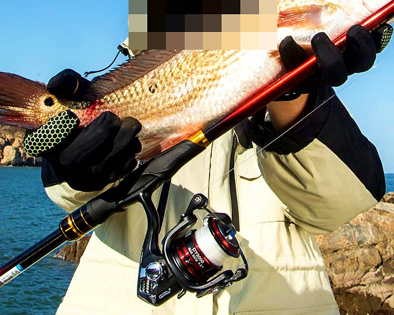 Carbon Isorod Rock Fishing Rod, 3.0–6.3 m (9.8–20.7 ft) – product photo