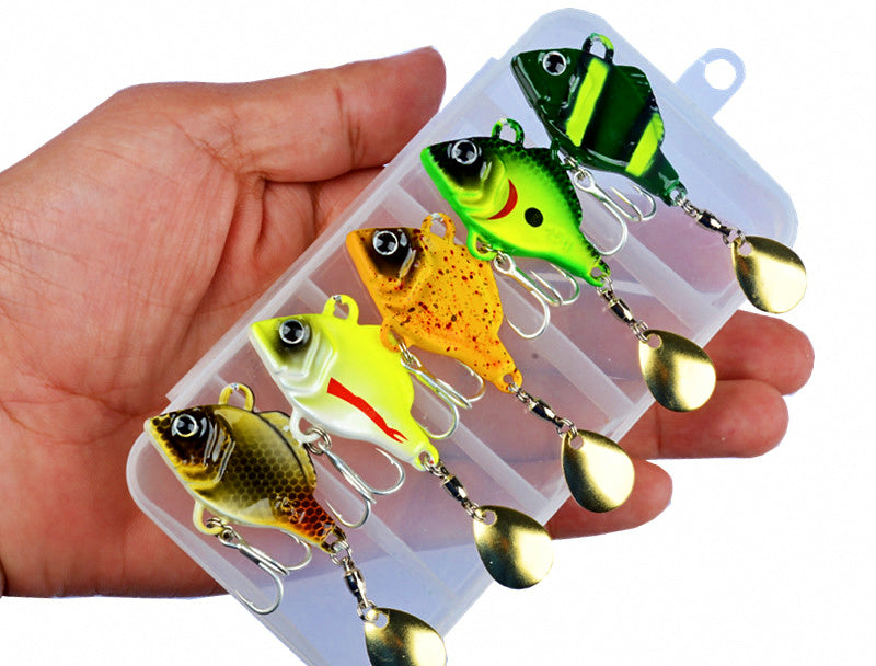 Sunfish VIB Blade Bait with Spinner Blade, 10–15 g (0.35–0.53 oz) – product photo
