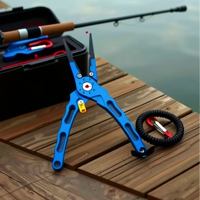 Aluminum Fish Gripper Pliers with Lock, Hook Remover – product photo