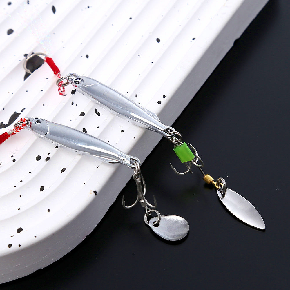 Mirror Plated Metal Casting Jig, 7–10 g (0.25–0.35 oz) – product photo
