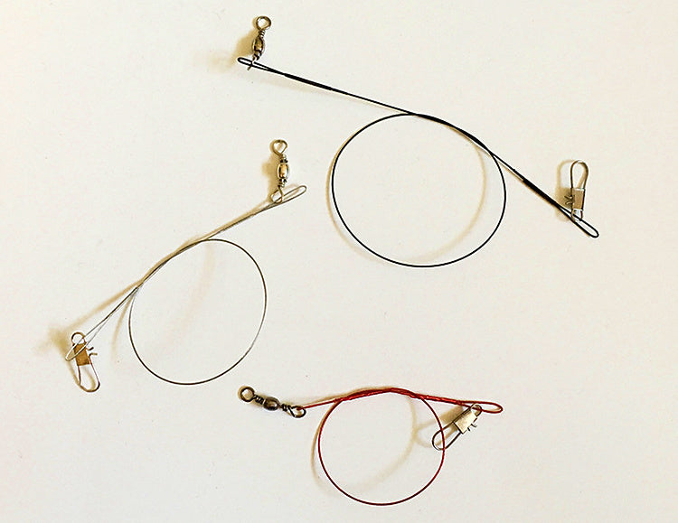 Stainless Steel Wire Leader, 15–30 cm (5.9–11.8 in) – product photo