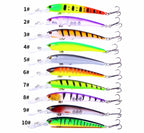 Long Lip Minnow Lure, 12.5 cm (4.9 in), 11 g (0.39 oz) – product photo