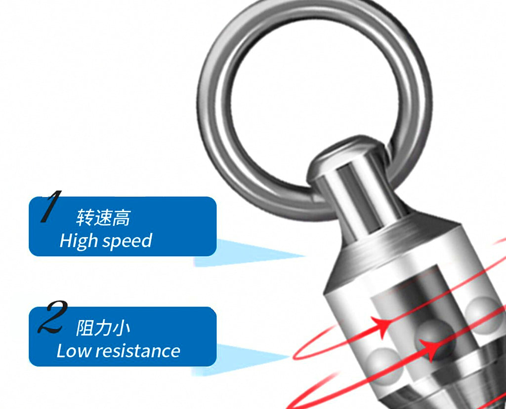 Jig Connector Swivel Pins, Curved Pin, Size #2–#5 – product photo