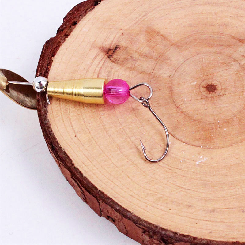 Scale Pattern Spinner Spoon Lure, 3.5 g & 5 g (0.12 & 0.18 oz) – product photo