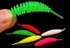 Slow Sinking Micro Soft Bait Grubs, 3.5 & 5 cm, 10-Pack – product photo