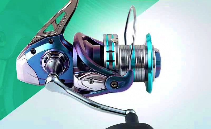 All-Metal Spinning Reel, Front Drag, Sizes 1000–16000 – product photo
