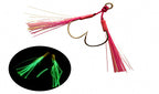 Glow Wire Double Assist Hooks for Metal Jigs, 1/0–3/0 – product photo