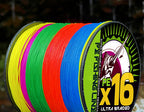 16-Strand Braided PE Fishing Line, 100–1000 m (109–1094 yd) – product photo