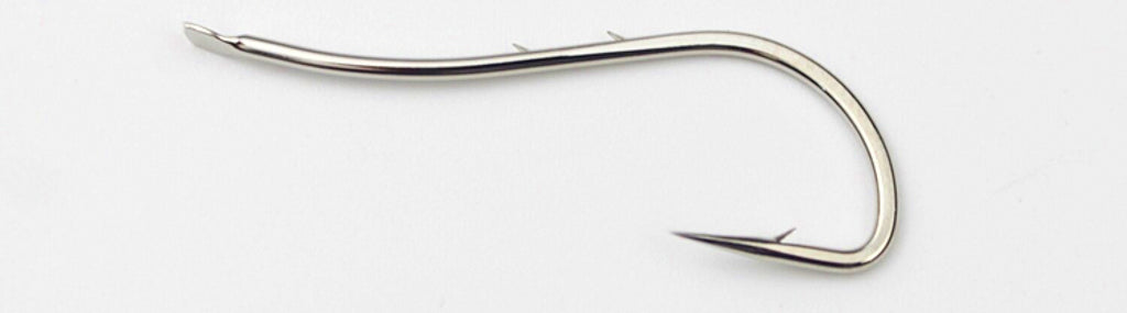 Barbed Long Shank Double-Back Bait Hooks, Bulk Pack – product photo